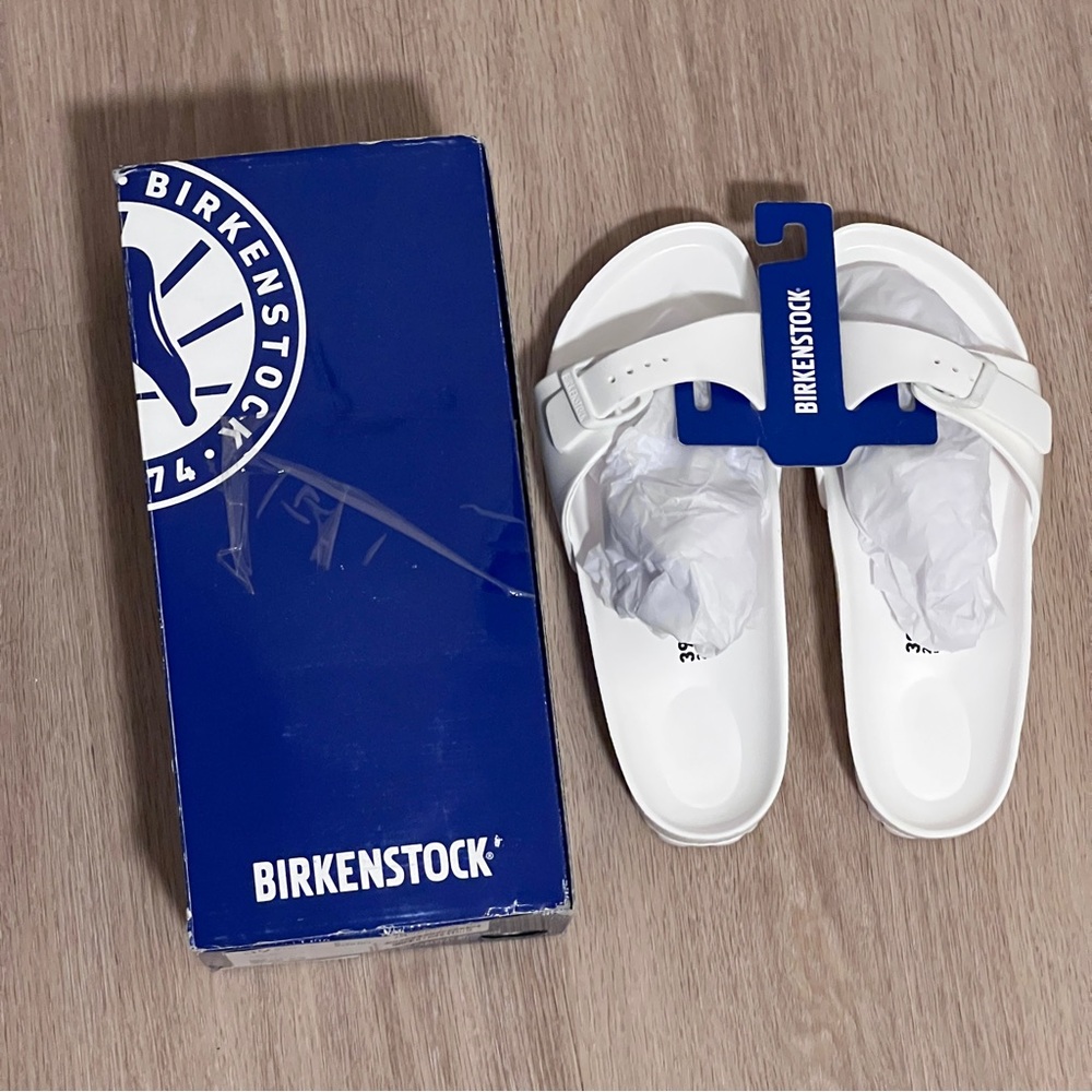 Birkenstock Madrid Essentials EVA One Strap Sandals Slides